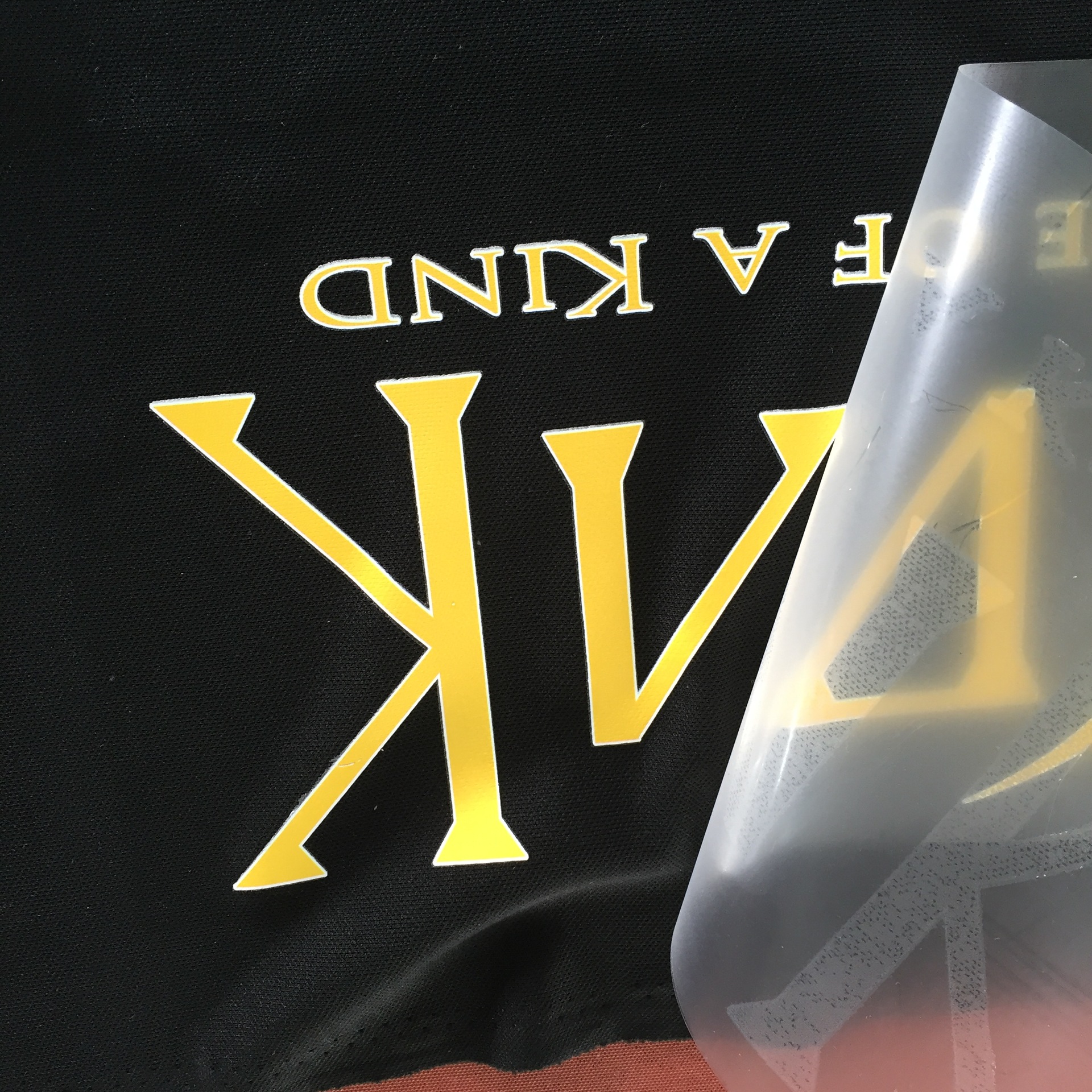 直供 酷炫效果热转印标 反光热转印膜 烫图 烫画 来图订做 - 包装材料