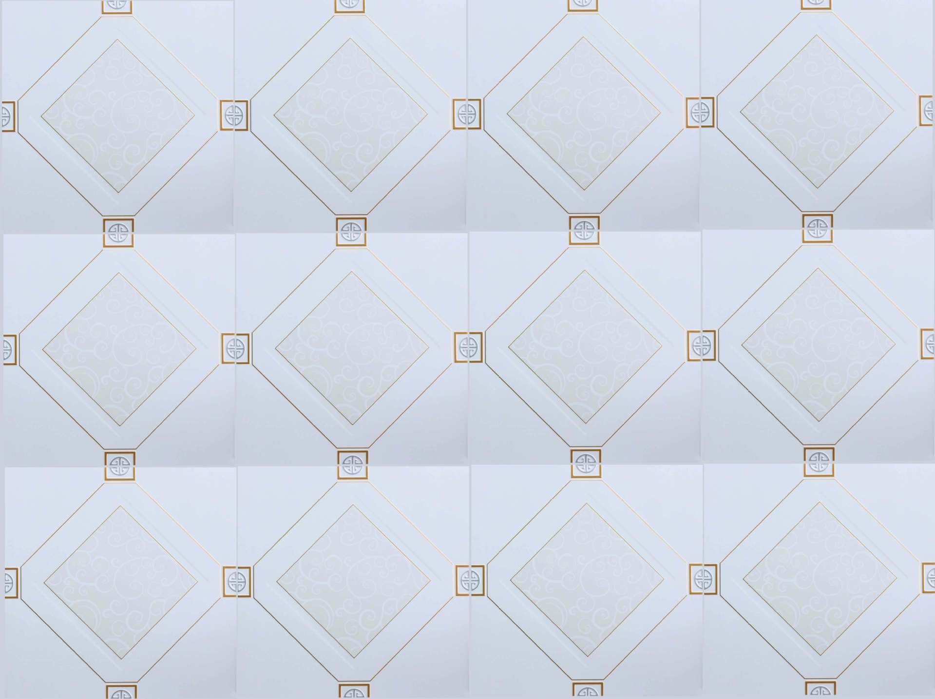 品牌pvc集成吊顶扣板 吊顶天花塑料扣板 集成铝扣板300*300