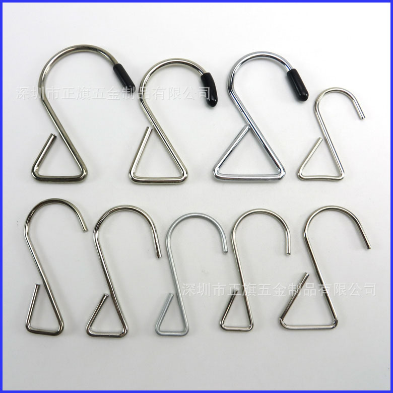 多功能无痕五金挂钩 箱包配件金属钩 不锈钢挂衣钩 定制