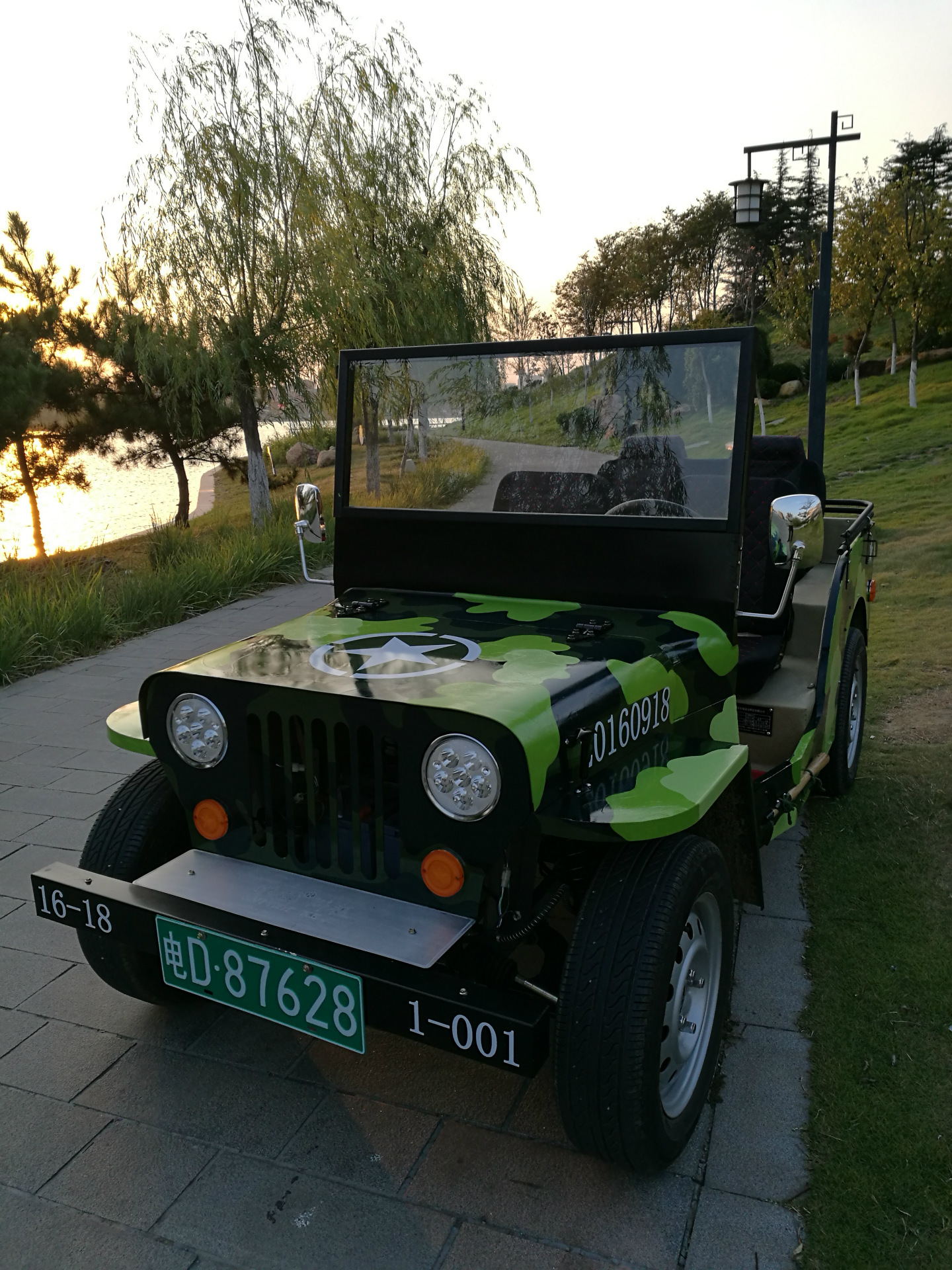 威利斯电动吉普车,观光车 高尔夫球车