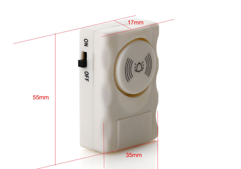 家用门磁防盗报警器 窗户独立感应报警器 120分贝门磁报警mc06-1