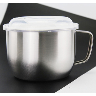 不锈钢学生快餐杯