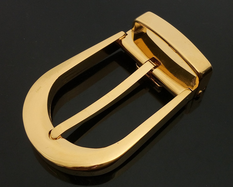 新款高档纯铜实心皮带扣头 针扣 男士皮带扣 3.5cm 可定制logo