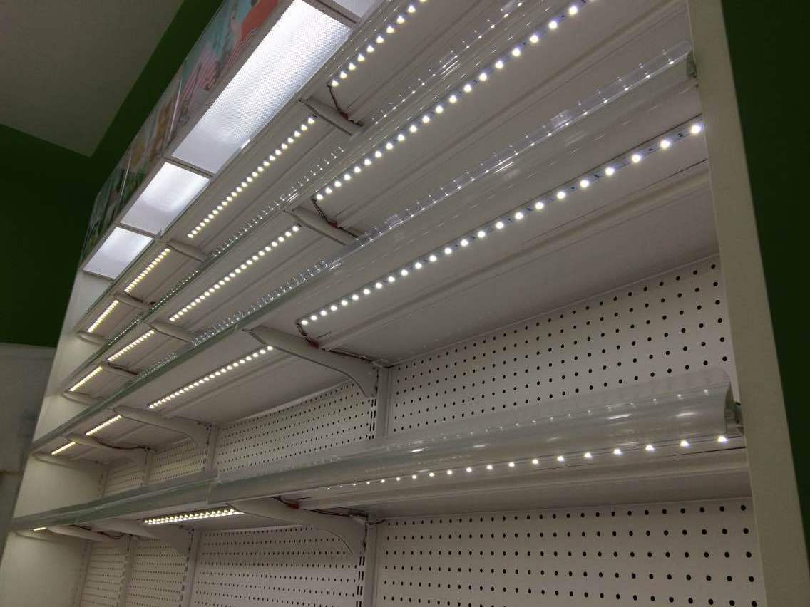 免税店货架灯 进出口食品货架灯 节能省电货架灯 led磁铁灯条