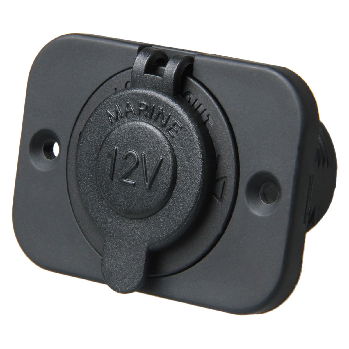 12-24v防水电源母座 汽车摩托车改装点烟器适配器插座 取电器座