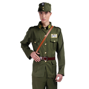 国民党军装抗战特务服装美式间谍特工军服装二战国军摄影演出军服