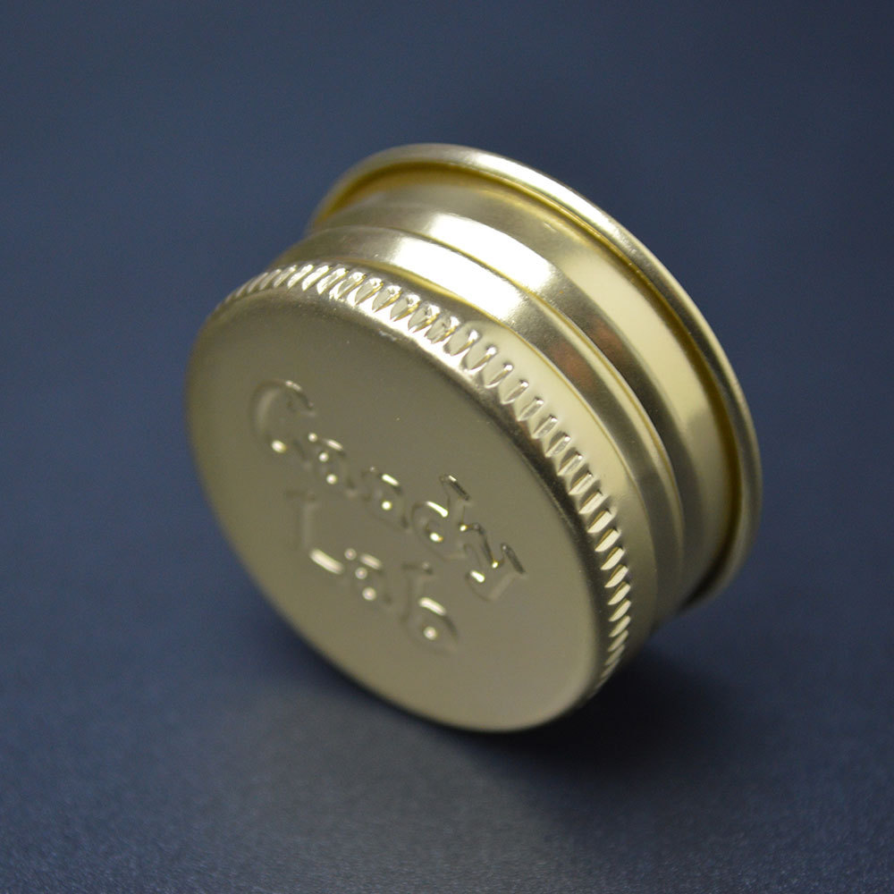 成都火速厂家提供定制白酒瓶盖 电镀金色瓶盖