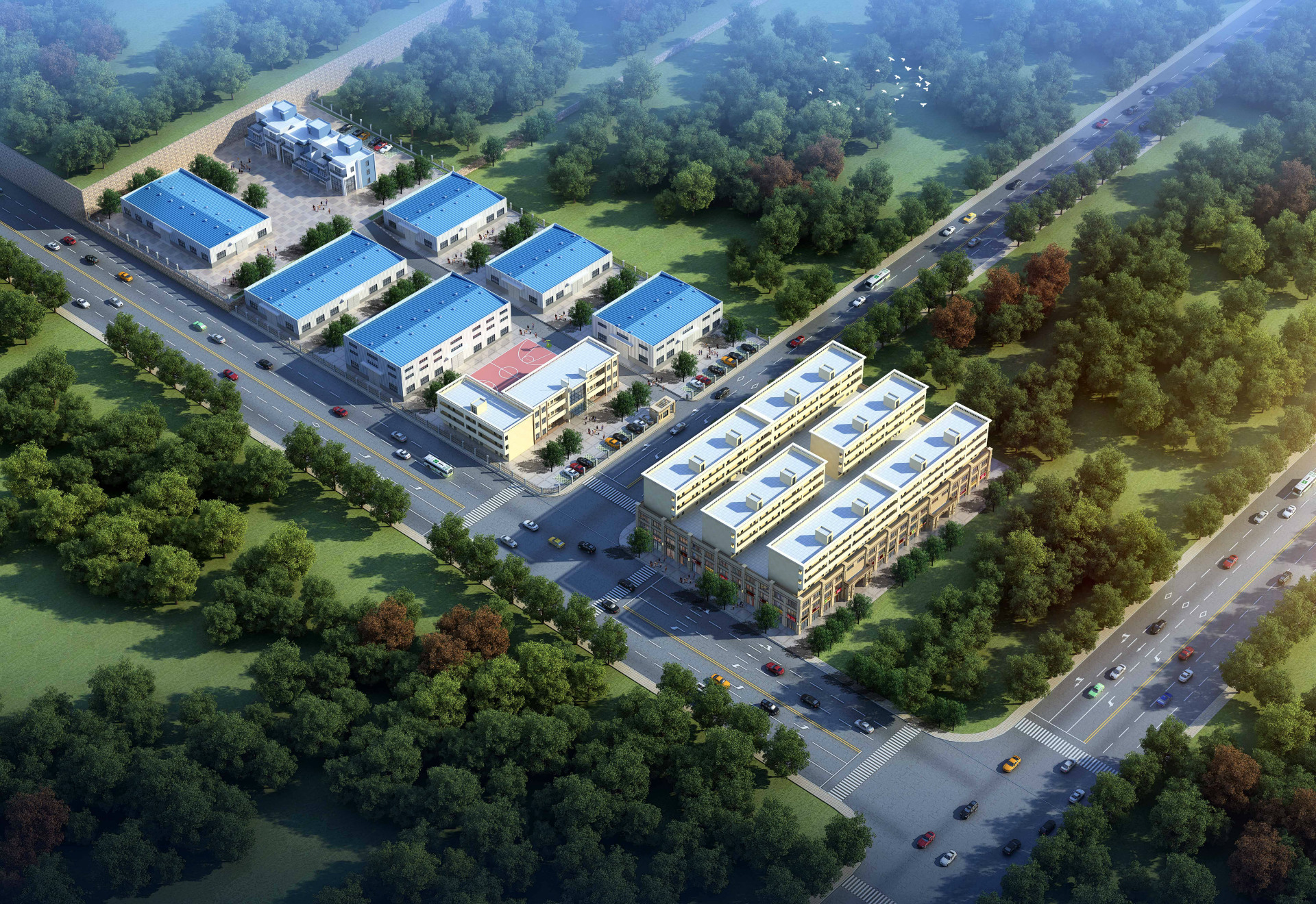 卡非食品-.0鸟瞰图