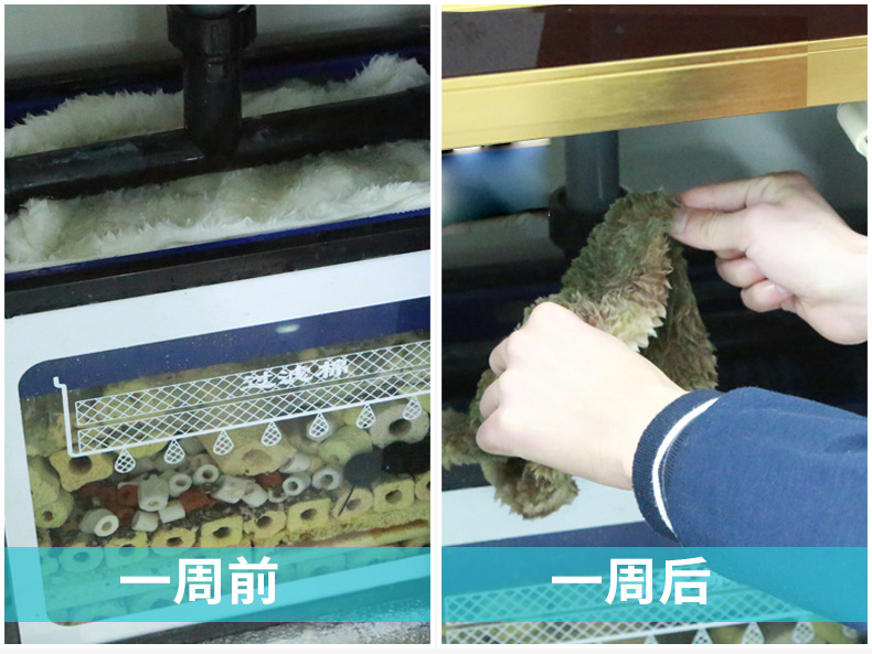 批发鱼缸过滤棉 高透水魔袋魔毯神奇毛毯过滤袋干湿分离水族滤材