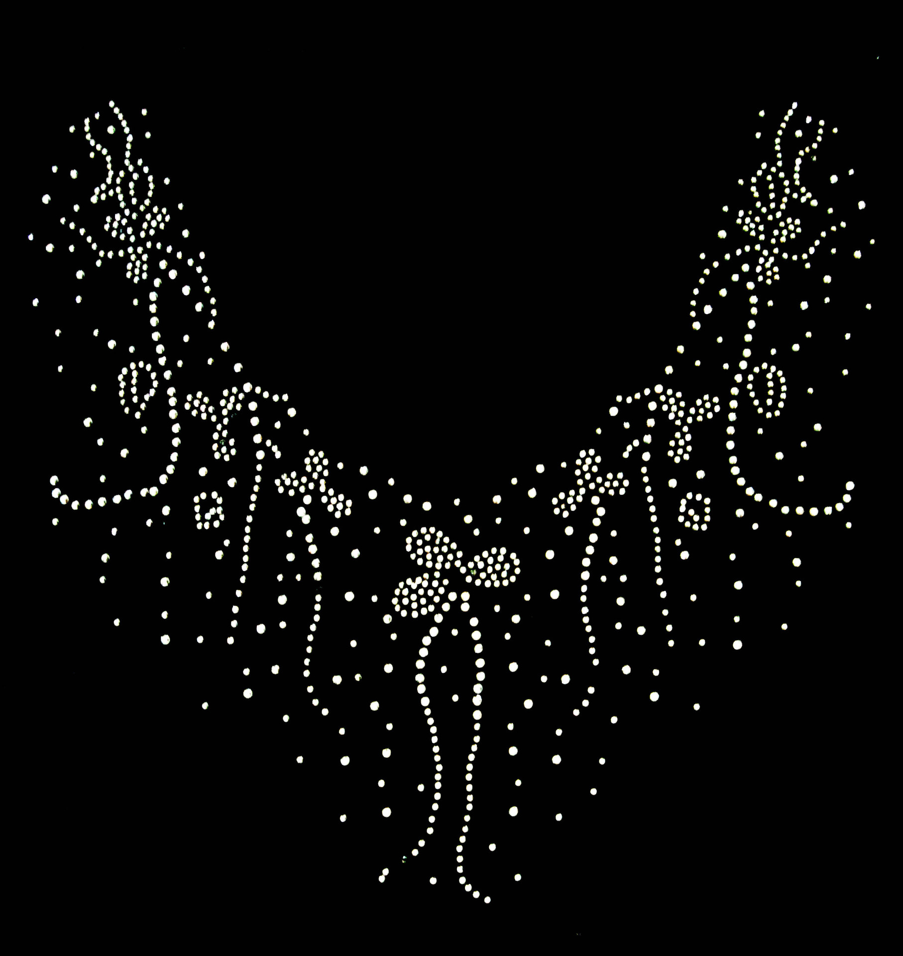 环保烫钻衣领服饰烫钻烫图