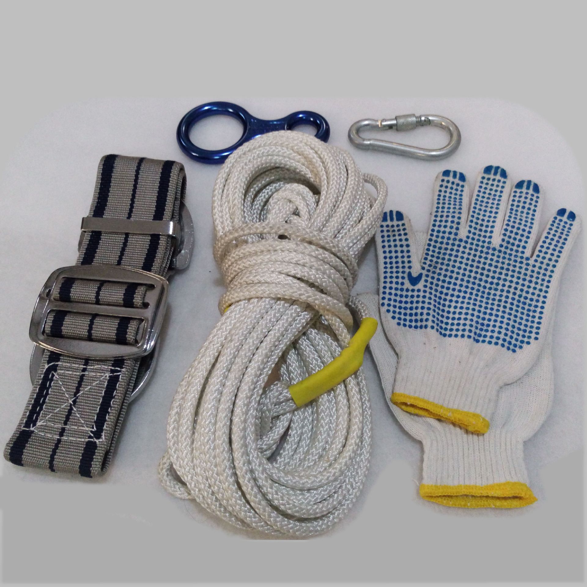 【苏安】高层应急救生绳逃生绳安全绳防火灾高楼求生缓降器套装