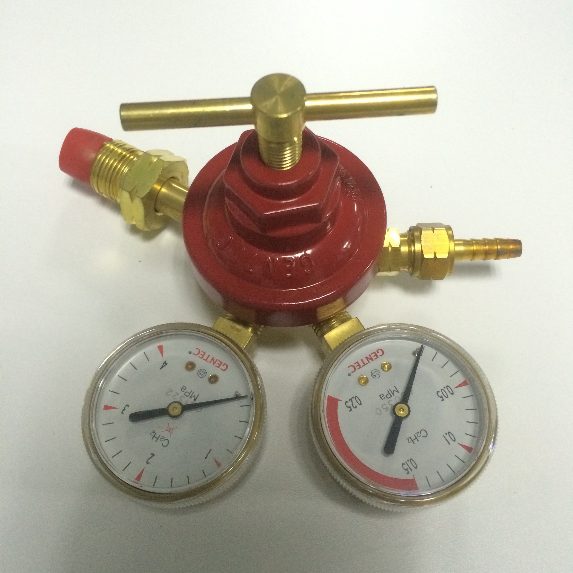 捷锐352f-20外牙钢瓶减压器丙烷天然气减压器黄铜减压阀