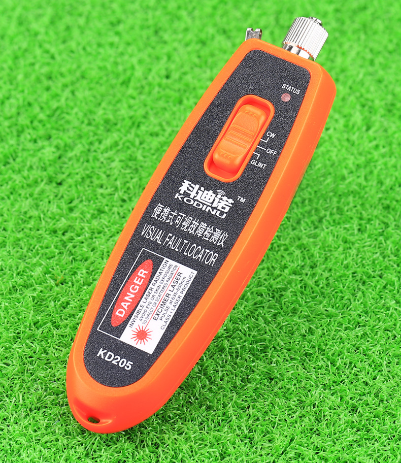 科路士10公里红光笔10mw通光笔ftth光纤测试笔红光源寻障检测仪