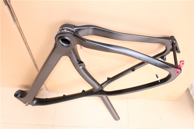 厂家直销山地自行车架 超轻碳纤维车架 山地车车架正品车架