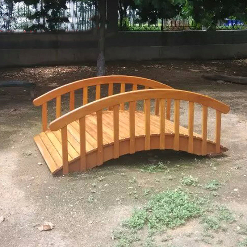 儿童木桥.进口实木拱桥 幼儿爬滑桥 幼儿园亲子早教教具