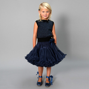 儿童纱裙公主裙蓬蓬裙pettiskirt儿童蓬蓬裙腰裙网纱裙外贸童装