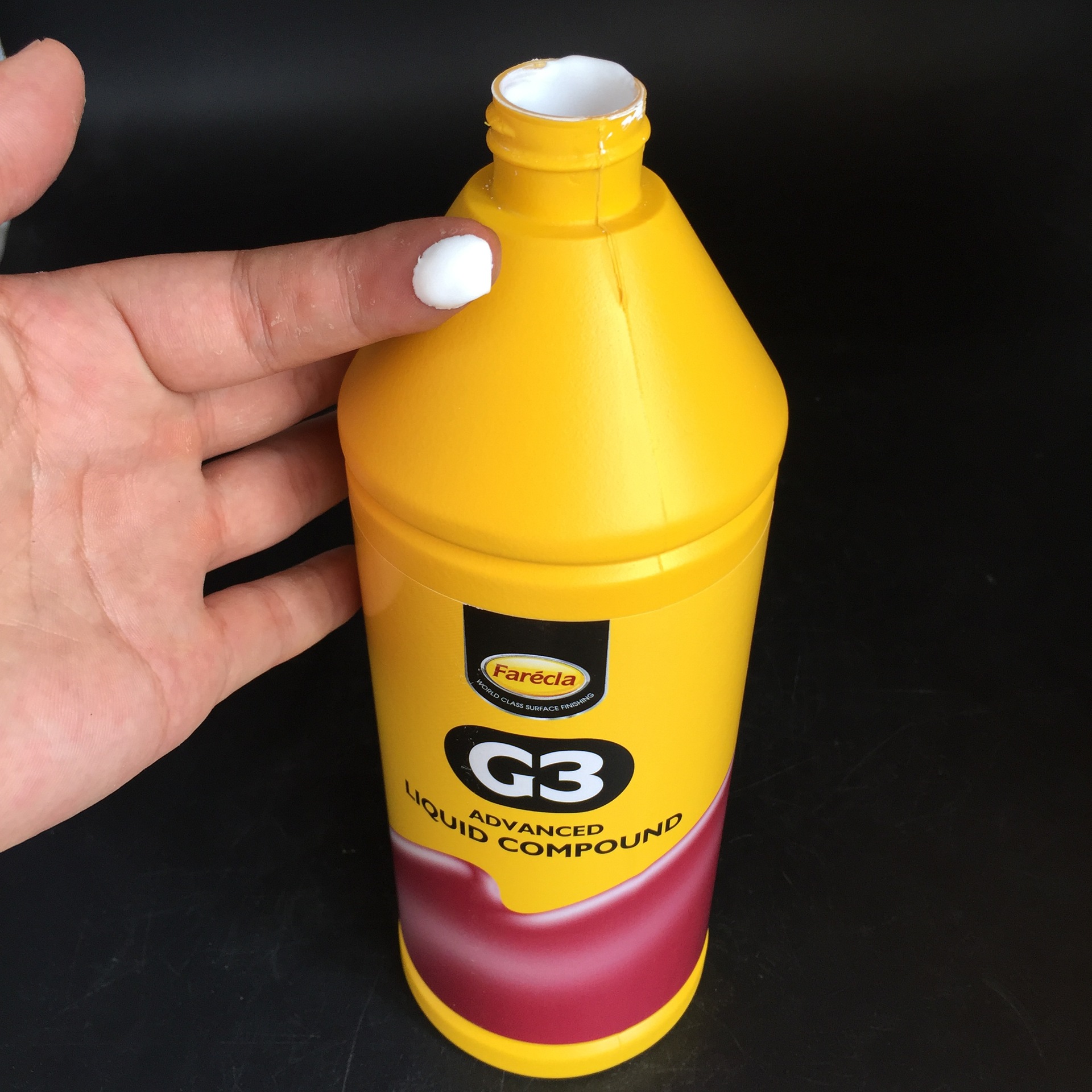 正品英国ag3汽车抛光蜡 3合一车蜡高效快速去除砂纸痕迹1.5kg