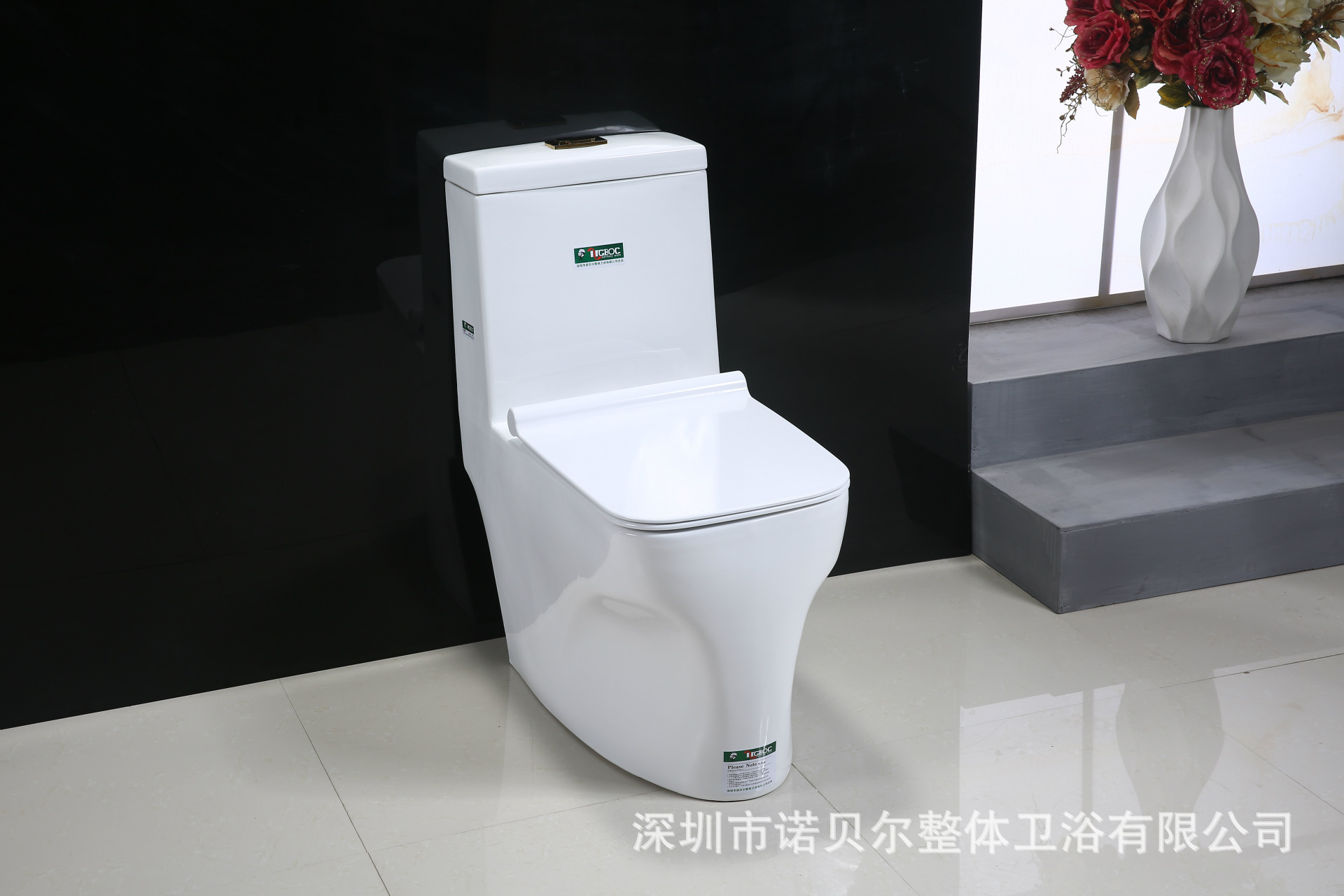 诺贝尔普通坐便器品牌反冲式座便器