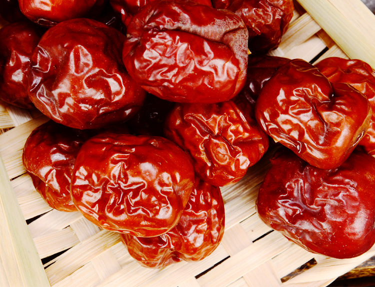 甘肃农产品临泽小枣高原红枣干二级净含量500g散装厂家种