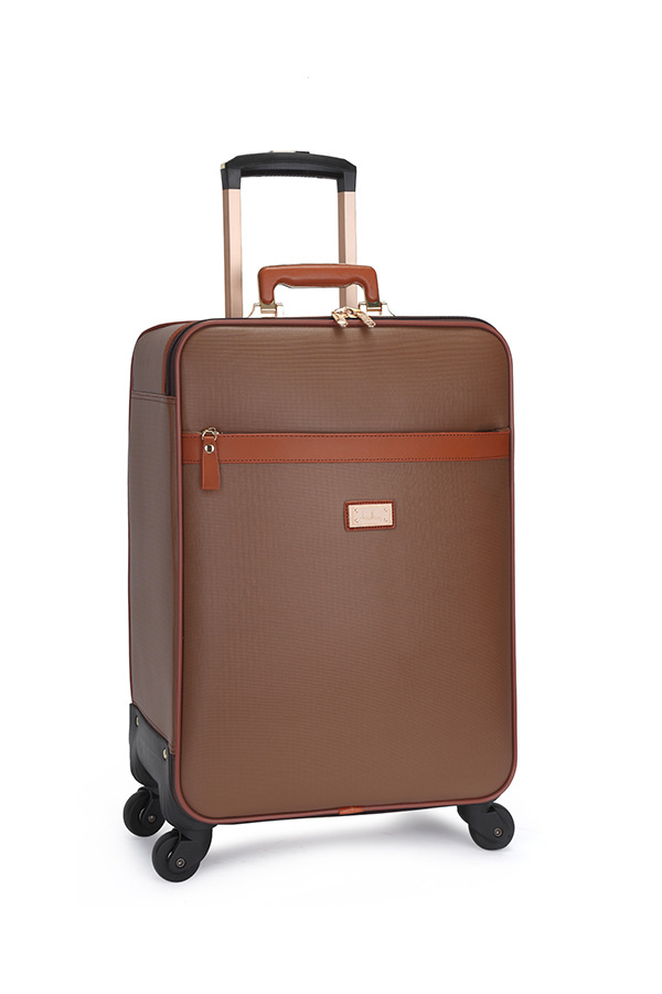 高档皮箱拉杆箱 万向轮行李箱 pu商务旅行箱 箱包厂家批发.