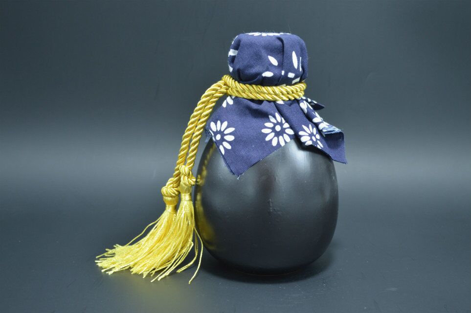 成都火速 500ml黑色陶瓷酒瓶 1斤陶