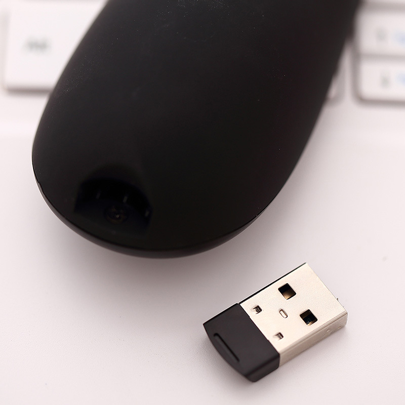 得力2804显示屏翻页笔 绿色激光清晰可见 无线商务激光笔 锂电池