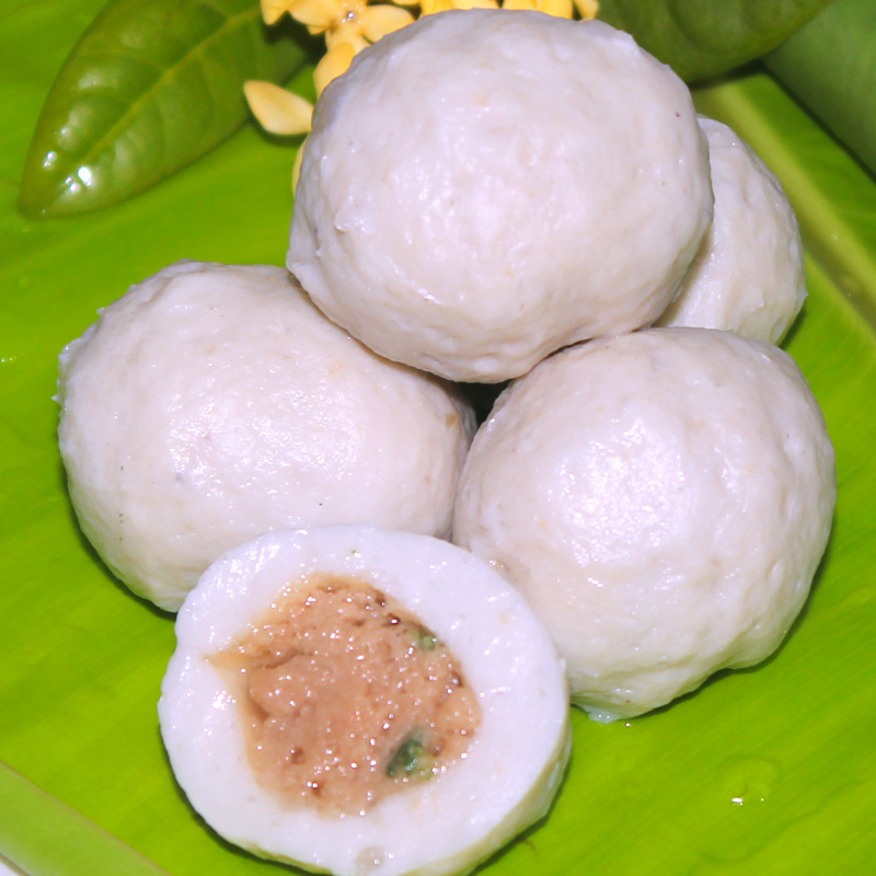 包心鱼丸手工鱼极鱼籽豆捞火锅丸子关东煮食材