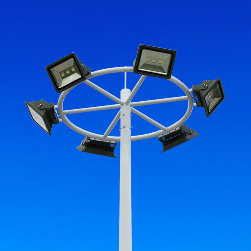 球场灯杆灯具,灯头款式定做,柏克厂家专业批发零售.