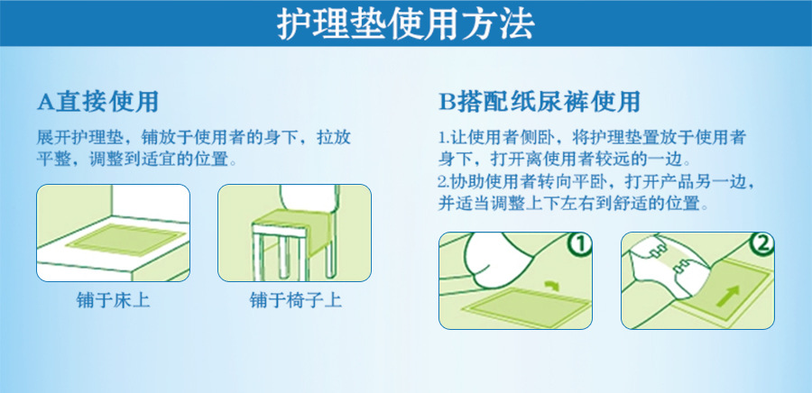 厂家直销 平安康成人护理垫 孕妇患者护理垫 清洁脏污 舒适一整天