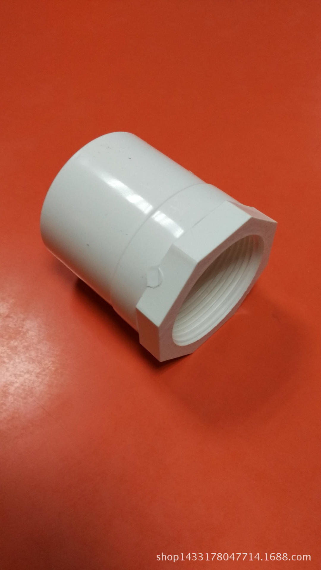 联塑-内丝直接头 50×1-1/2寸至110×4寸等胶内牙牙直通