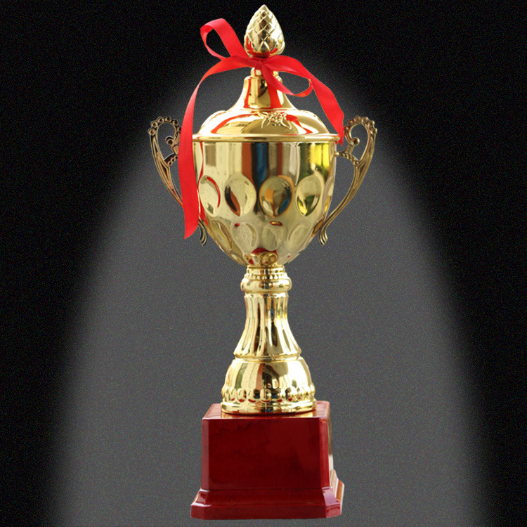 new factory wholesale metal trophy company annual meeting mug student sports trophy customized content