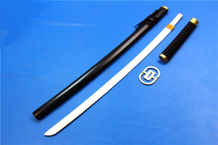 动漫周边死神 木刀 市丸银 神枪斩魄刀cosplay道具太刀剑未开刃