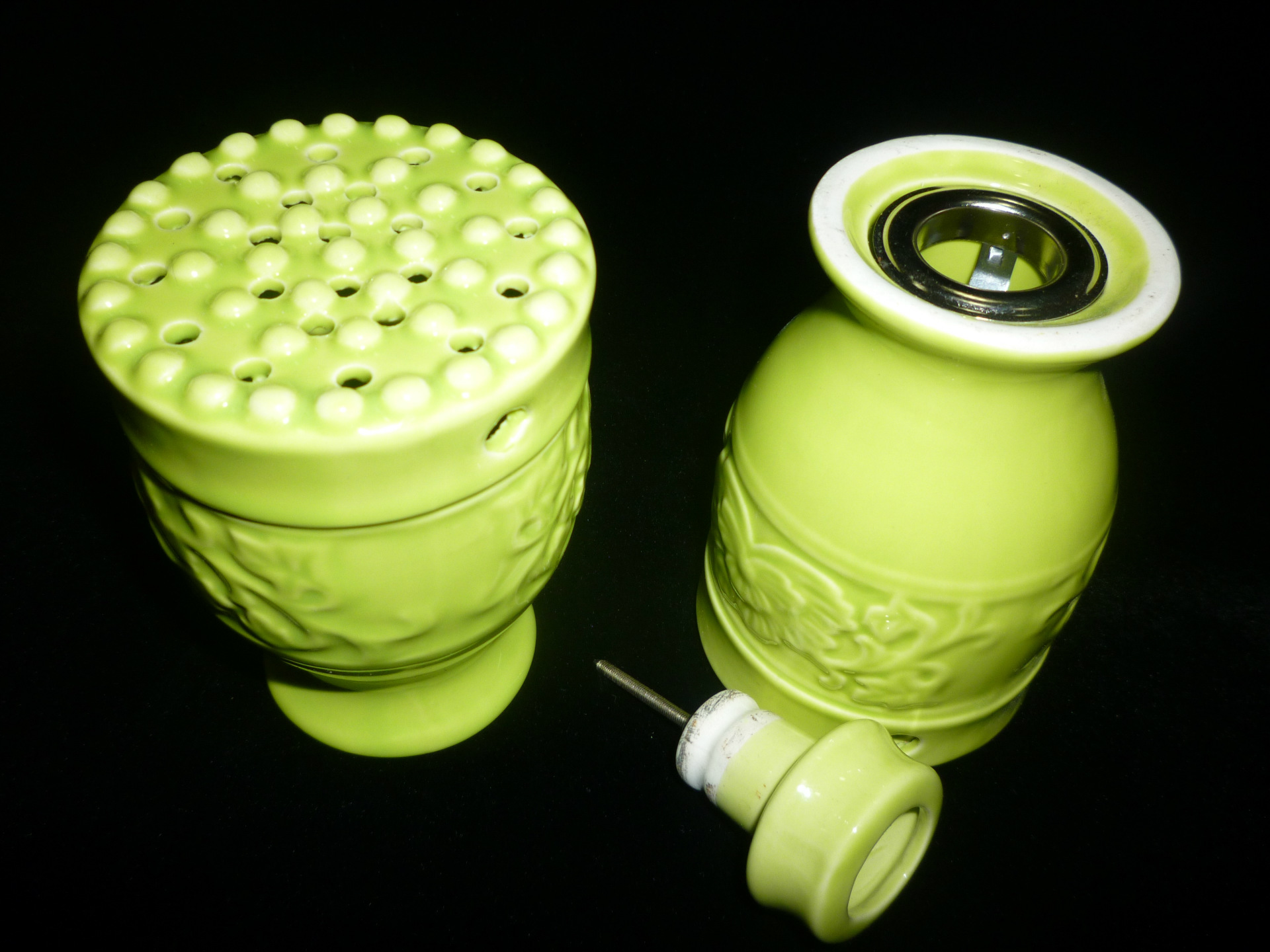 双层陶瓷艾灸刮痧杯 按摩艾灸罐艾灸推拿杯 艾柱 艾条瓷灸