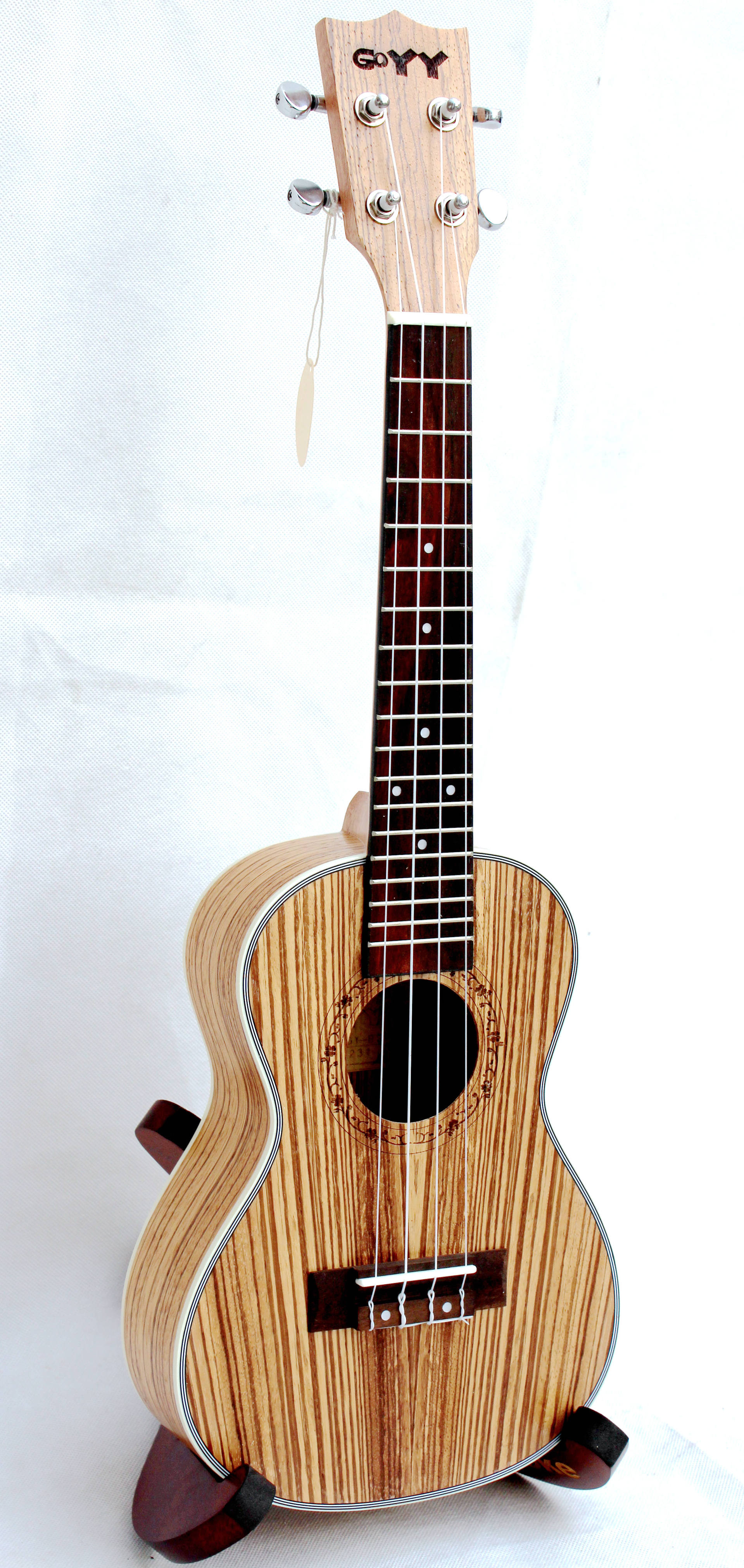 23寸尤克里里斑马木卡通可爱小吉他夏威夷四弦吉他琴ukulele