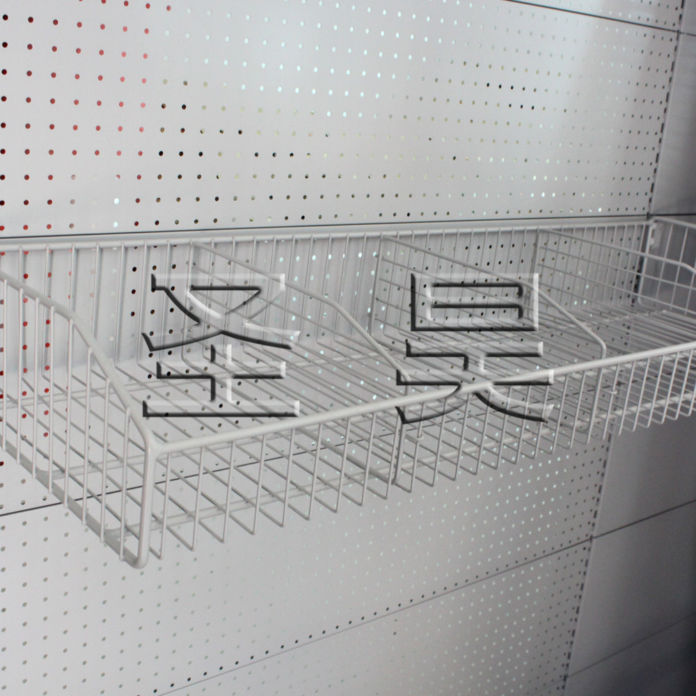 超市货架配件挂蓝 平口笼 平口框 平口蓝 零食蓝 超市货架挂笼