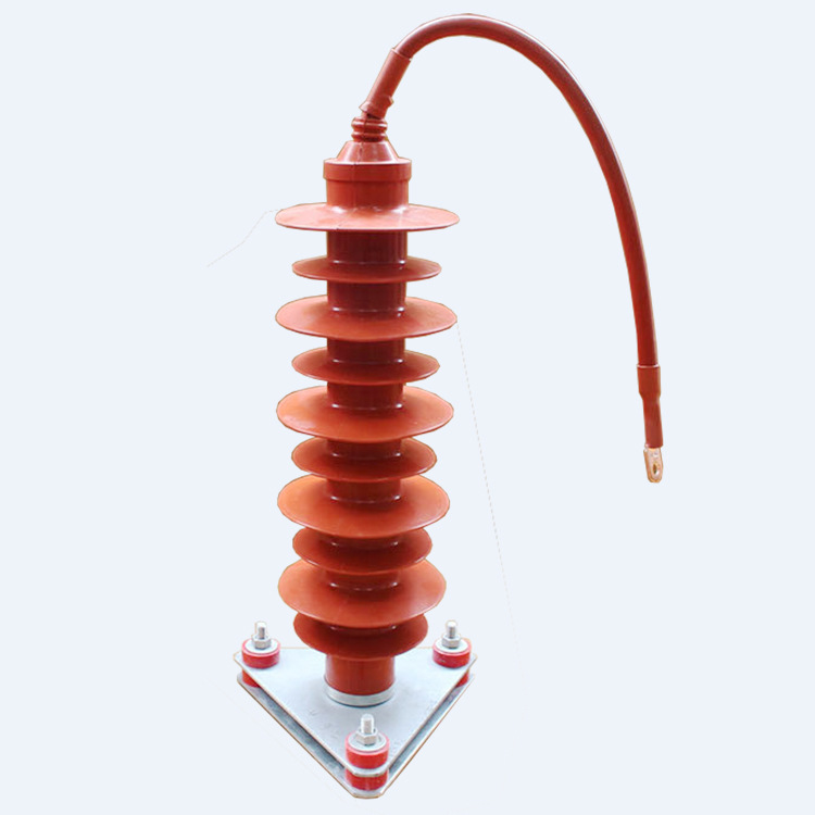 yh5cz-42/124 复合外套 35kv 电站型串联间隙高压氧化锌避雷器