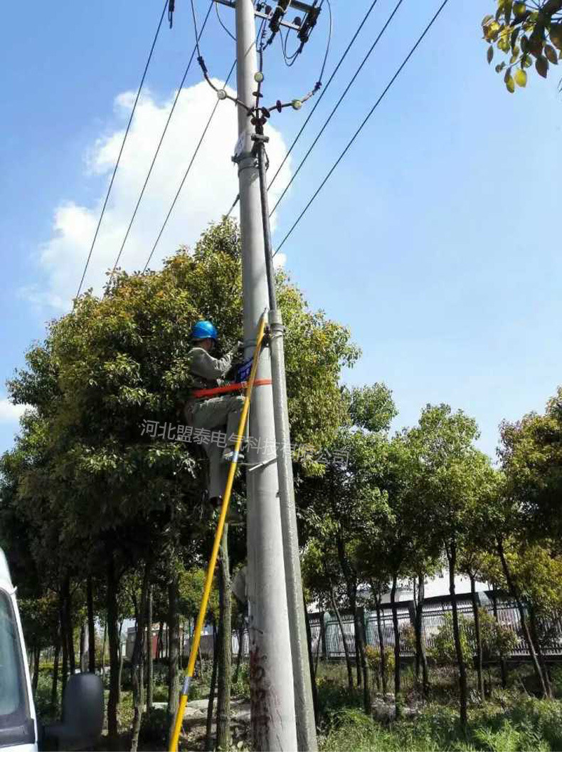 绝缘令克棒螺纹接口拉闸杆便携式玻璃钢绝缘操作杆10kv伸缩拉闸杆