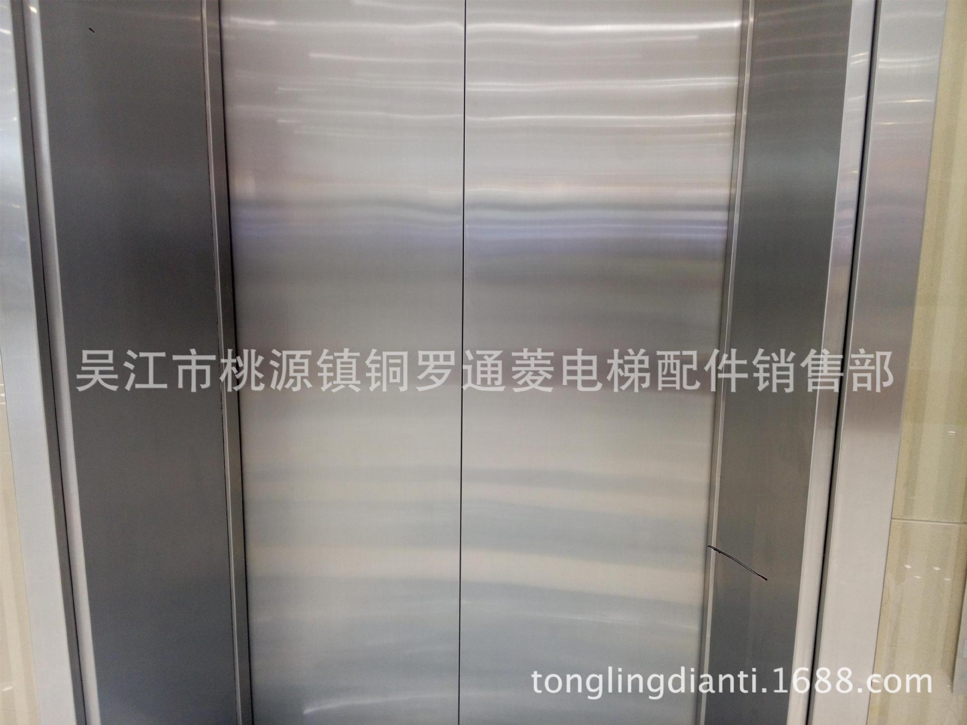 电梯改造:玫瑰金电梯不锈钢厅门更换/定做电梯门板