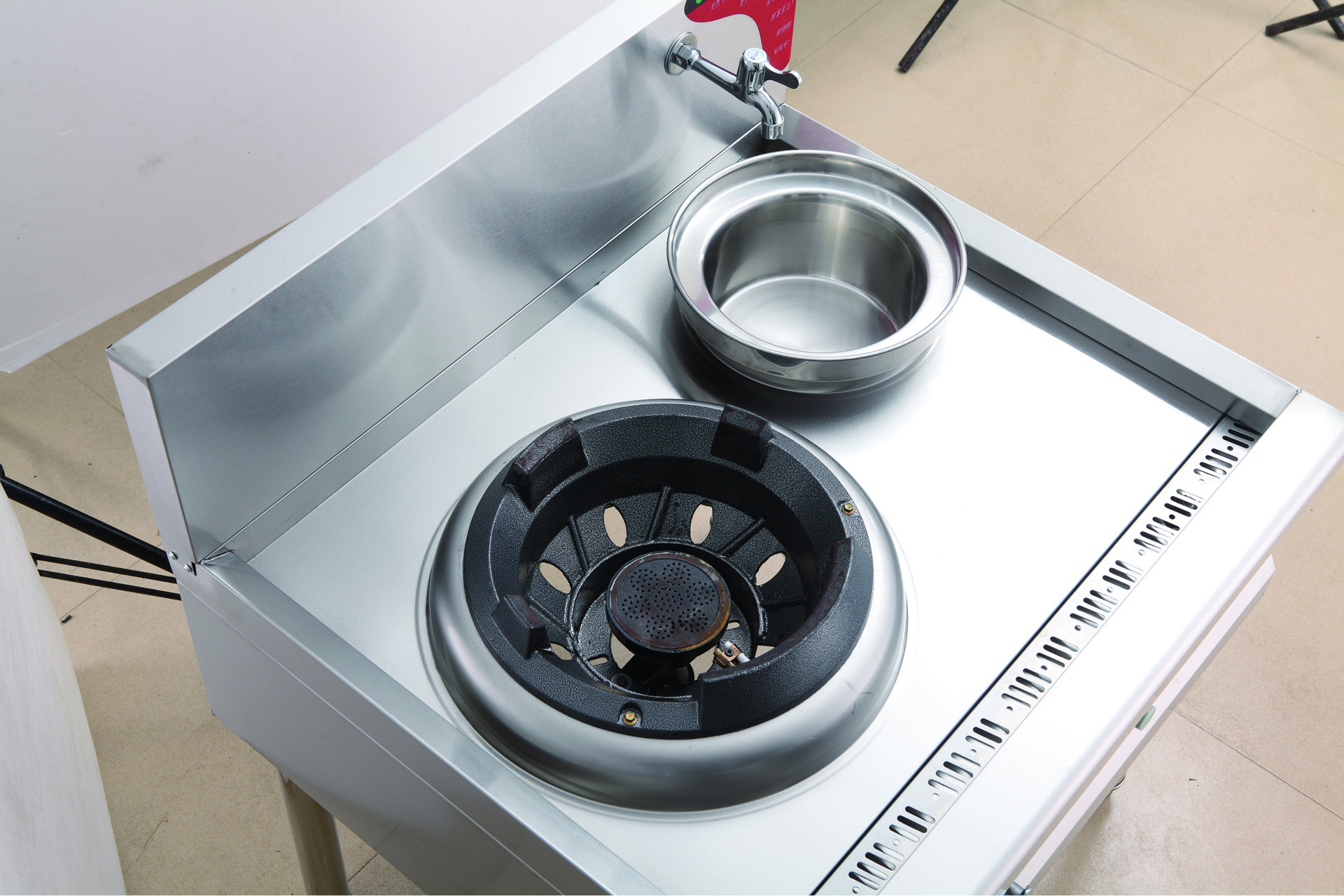 厂家直销吉利达商用节能中压炉灶,酒店饭店专用 0.88米