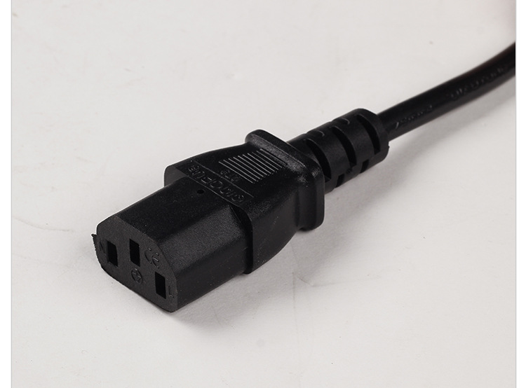 意大利imq认证三芯电脑插头 意大利品字