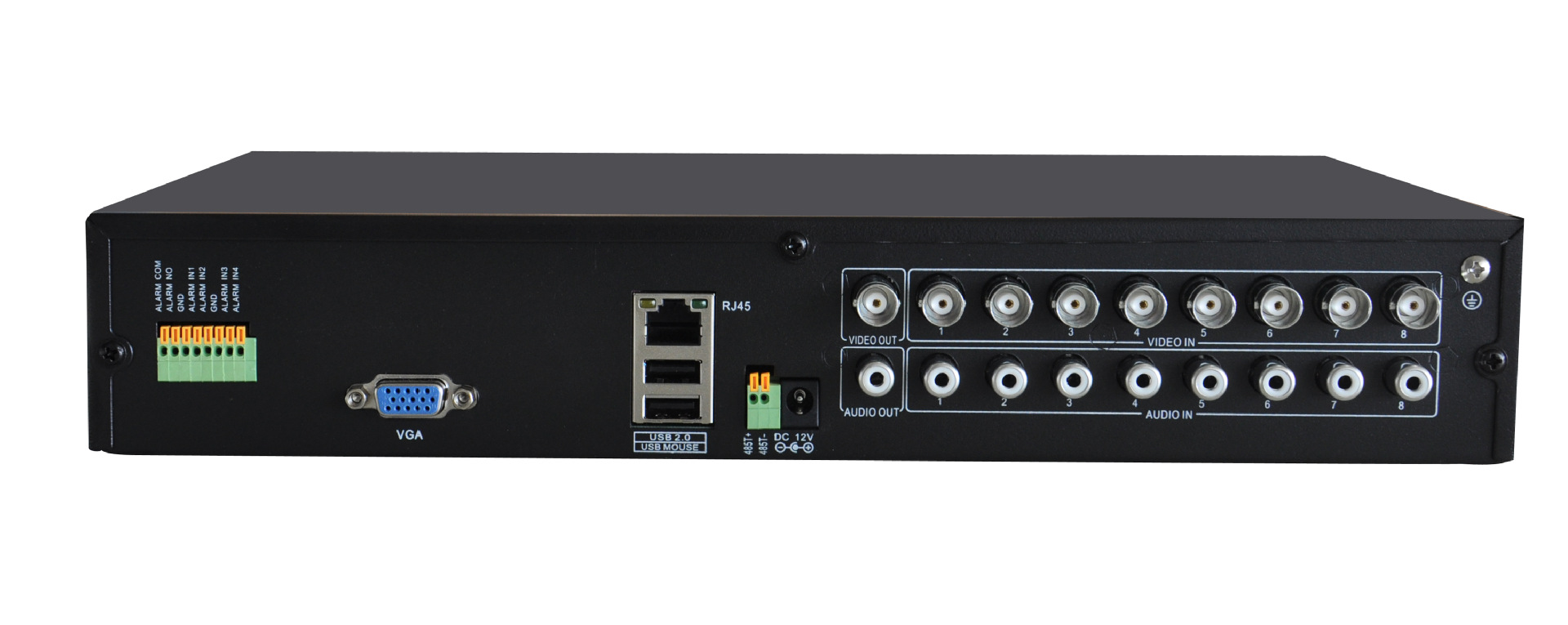 8路ahd同轴高清dvr硬盘录像机,2个6tg硬盘1080n云网手机监控主机