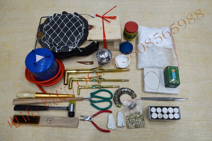 火枪风球油壶套装皮老虎打金工具套餐黄金银子铜首饰熔化焊接倒模