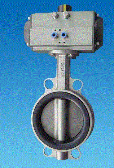 供应不锈钢气动蝶阀 鑫斯特