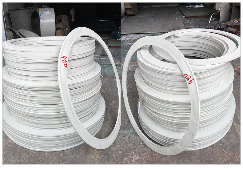 风管法兰 厂家直批发各 大口径pp法兰(flange)是使管子与管子相互连接