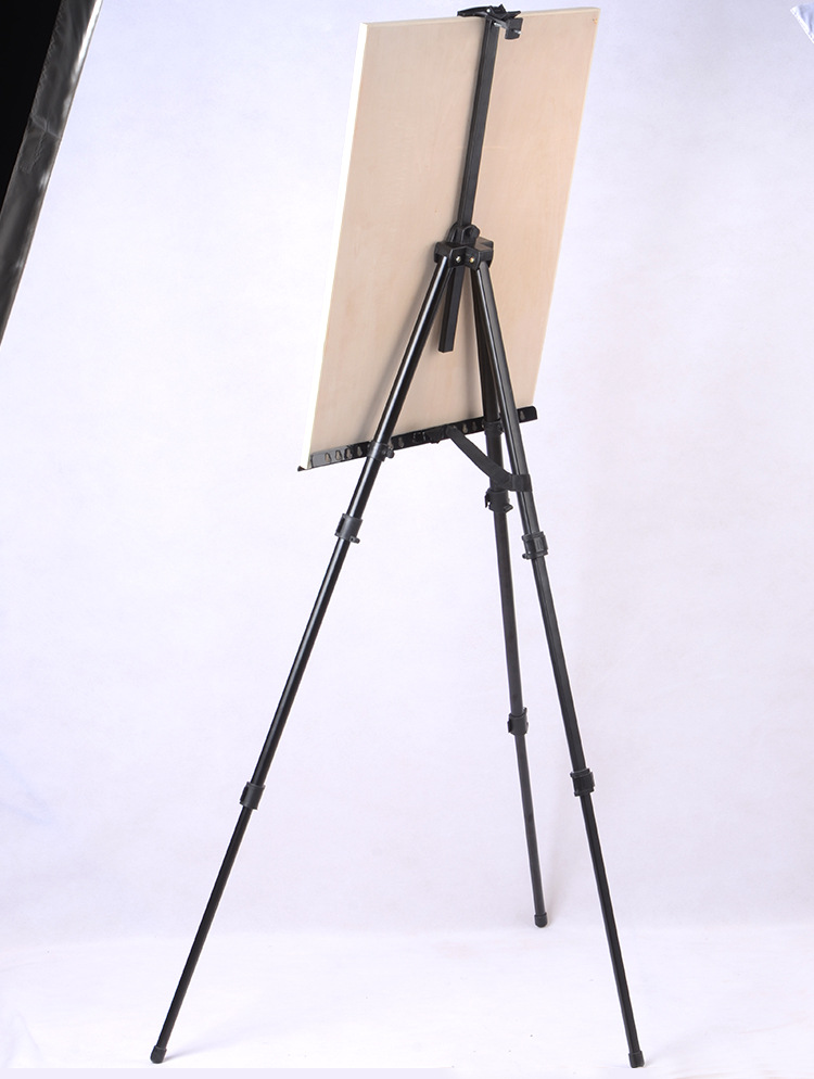 批发 折叠金属铁画架 广告架 三角支架 画板架 荧光板架送便携袋