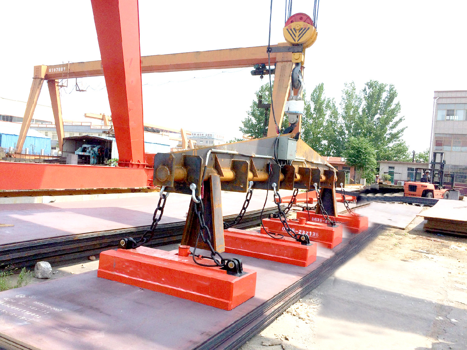 直供 行车吊机 超长电磁挂梁桥式起重机 悬臂吊