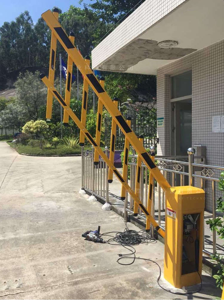 电动门杆自动起落杆遥控器直杆闸机遥控大门道闸门杆拦车杆挡车器