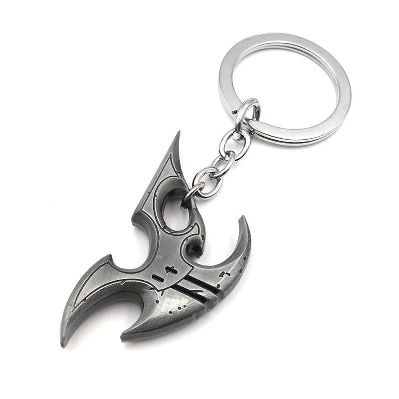 网游周边厂家直销 星际争霸2神族标志钥匙扣时尚流行合金挂件批发