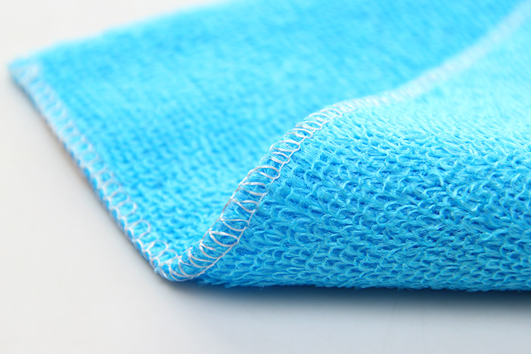 热销韩国日用竹纤维洗碗巾布不沾油双层清洁