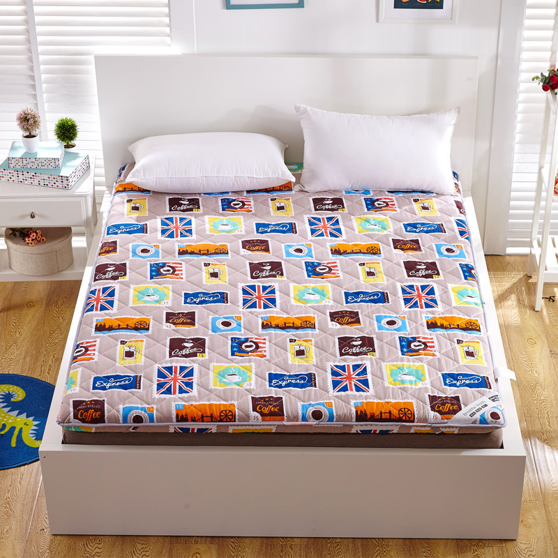 榻榻米床垫 学生宿舍床垫 6cm床褥 双面绗绣澳绒加厚床垫